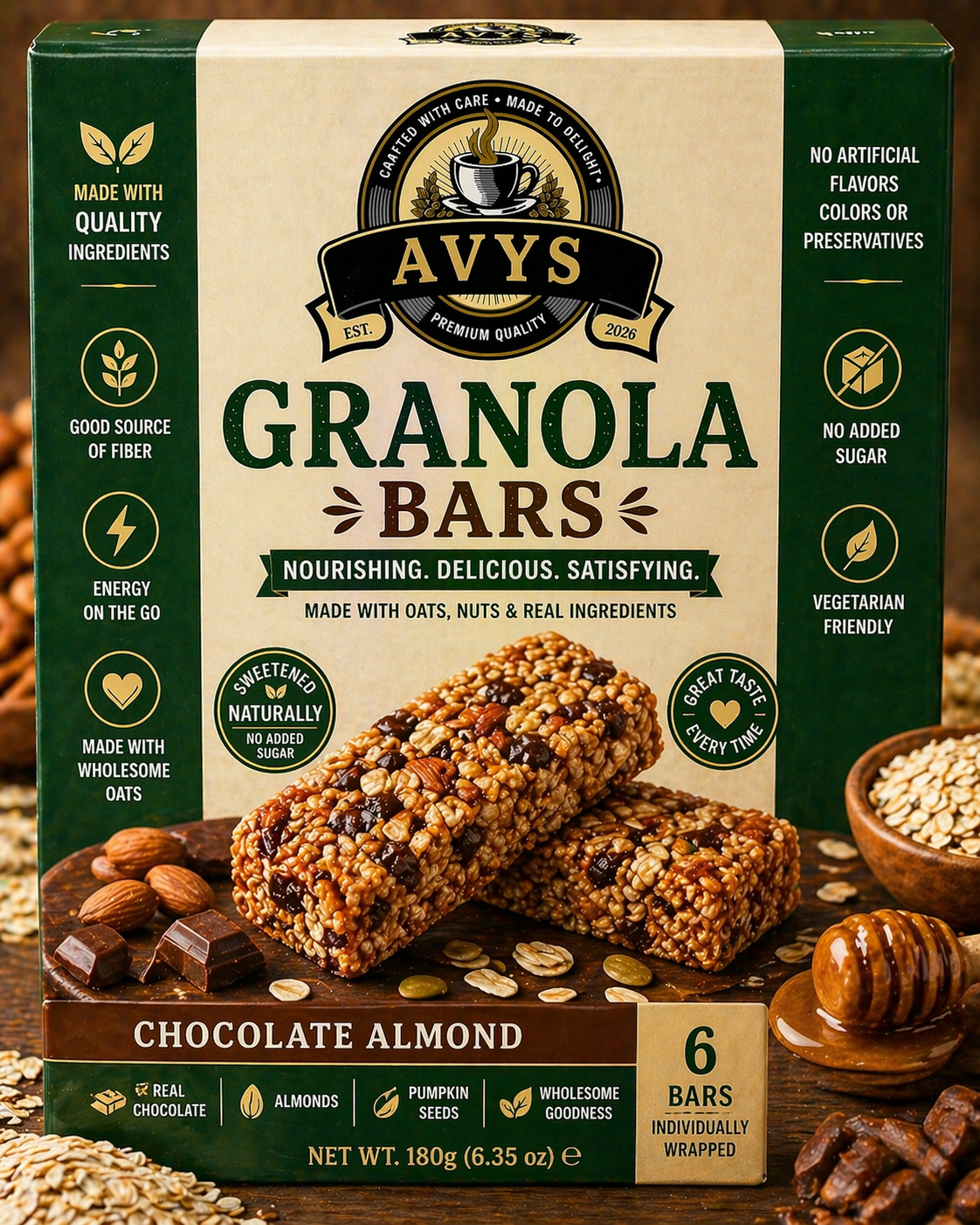 AVYS Granola Bars