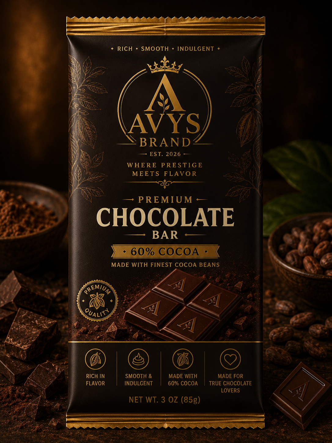AVYS Chocolate Bar