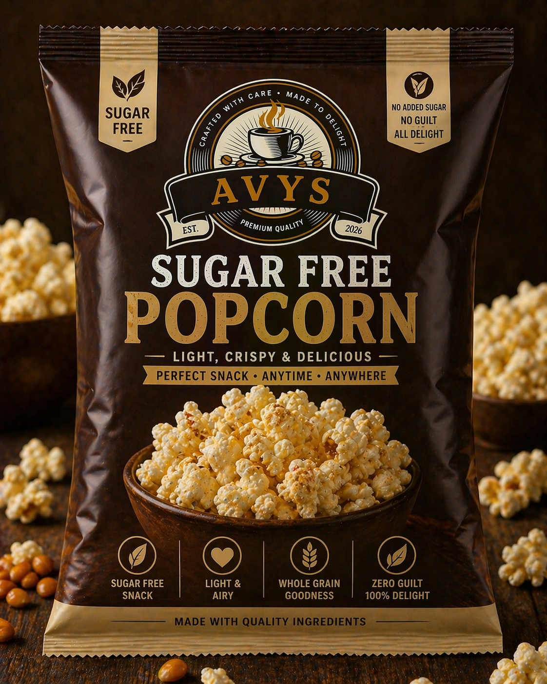 AVYS Sugar-Free Popcorn