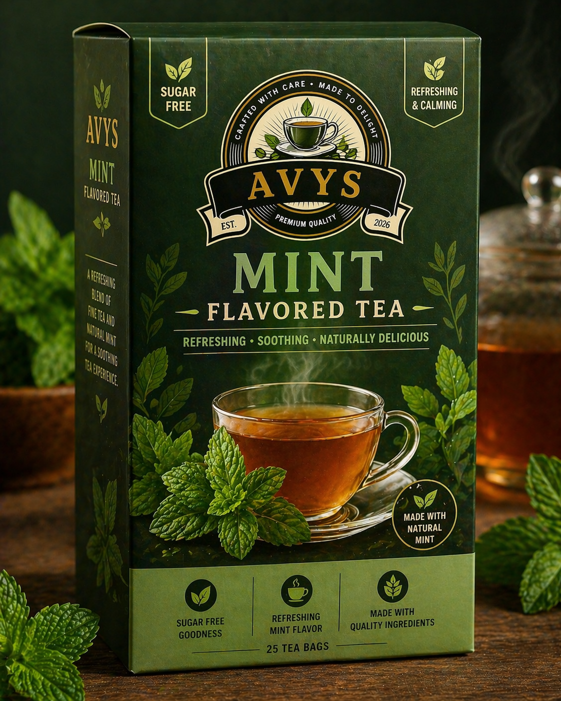 AVYS Mint-Flavored Tea