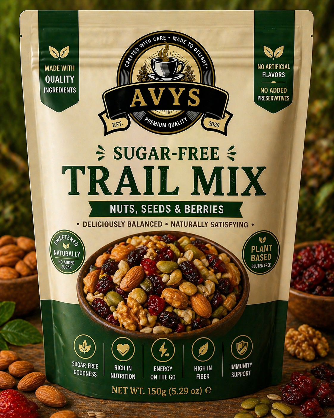 AVYS Sugar-Free Trail Mix